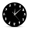 Creative black dancing watch, decorations for gym, Birthday gift
