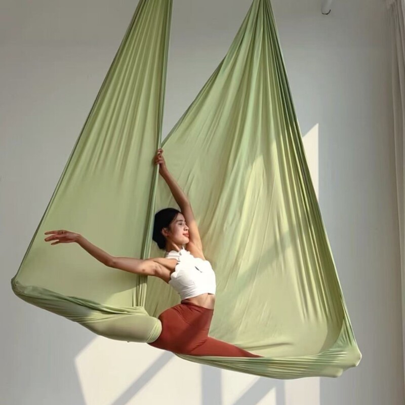 Wholesale factory direct yoga hammock 5x 2.8 m YOGA thickened anti-gravity air elastic hammock cross-border supply Wholesale factory direct yoga hammock 5x 2.8 m YOGA thickened anti-gravity air elastic hammock cross-border supply