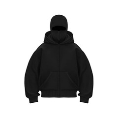 クロスボーダー春と秋の新しいユニークなデザインの二層フード付きジッパートレーナージャケットルーズストリートスタイル男性と女性のカップル用