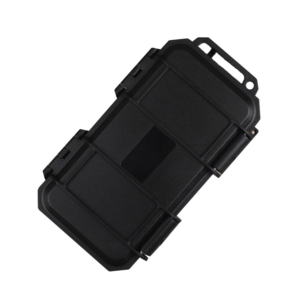 Herramientas de hardware de pequeño tamaño táctico impermeable resistente a la caída caja de almacenamiento EDC portátil a prueba de golpes presión auricular cable de datos Caja de Herramientas