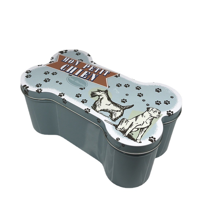 Caja de Hojalata con Forma de Hueso Portátil para Dulces y Almacenamiento image 6