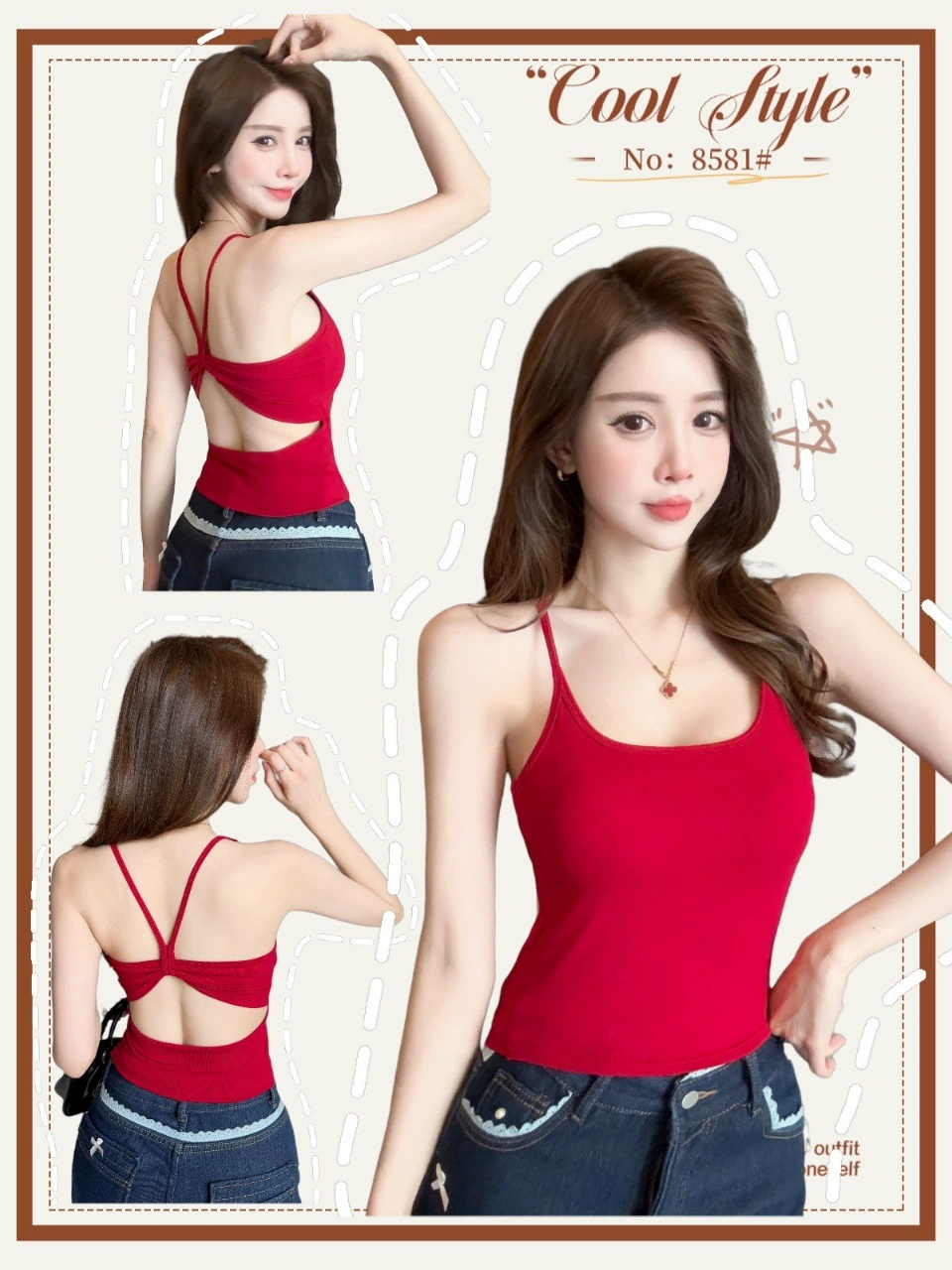 Top with cups, underwear as outerwear, lifting effect