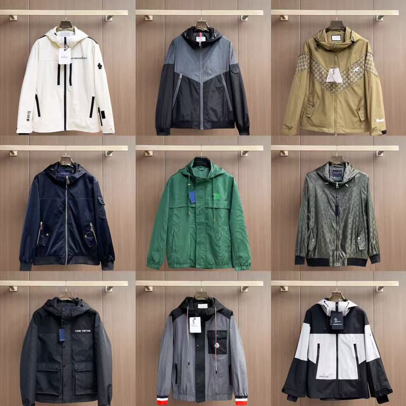 Cross-Border 26Ss Foreign Trade High-Quality Luxury Custom-Made Unisex Windbreaker Jacket with Designer Store-Quality