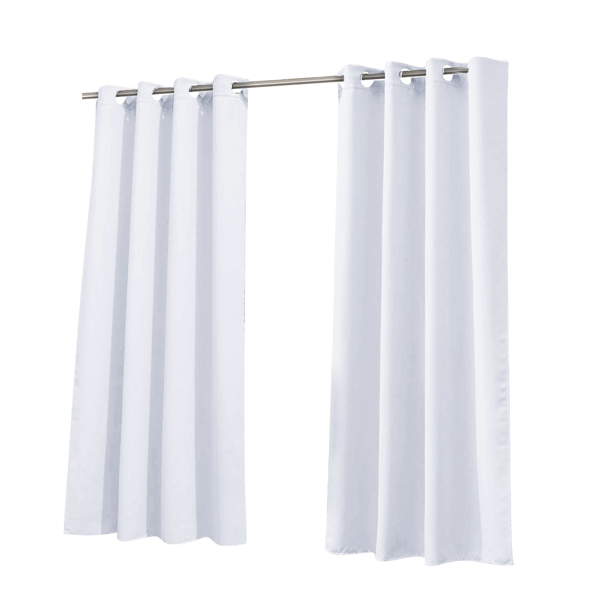 Cortinas impermeables perforadas de alta precisión de Amazon, pabellones de balcón al aire libre, cortinas opacas terminadas, venta directa de fábrica al por mayor