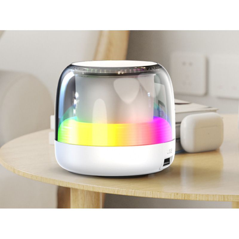 国境を越えたワイヤレス Bluetooth スピーカー大音量ミニスピーカー RGB 屋外ポータブル車小型鋼砲|undefined