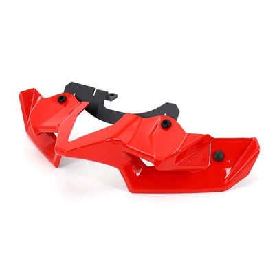 Motosiklet ləvazimatları və aksesuarları for Kawasaki Z900 Front - z900-2020-2024-lower-lip-fixed-wings-red