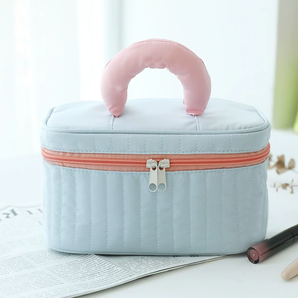 Blue large bubble bag