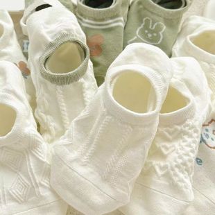 Korean style socks women's summer thin socks women's low-cut low-top Japanese style ankle socks women's silicone non-slip invisible socks women