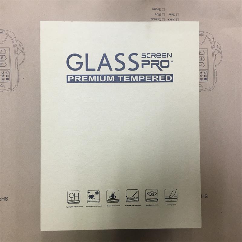 现货IPAD钢化膜包装 3C产品华为苹果屏幕膜10寸盒 平板保护膜包装