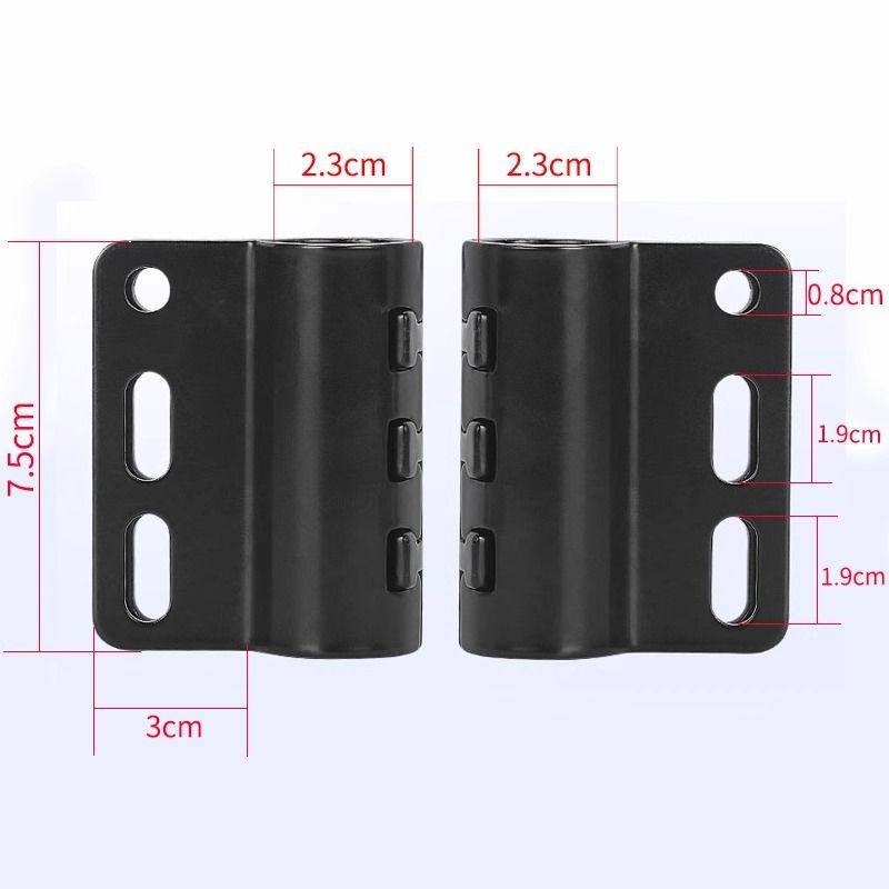 Bumper Footrests for Electric Vehicles, Modified Footboards, Foldable and Thickened Footrests for Electric Motorcycles