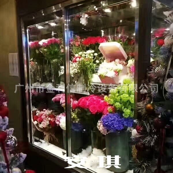 安琪牌风冷鲜花保鲜陈列展示柜花店鲜花冰柜