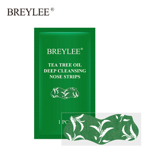 BREYLEE Tea Tree Blackhead Removal Nose Patch Single Piece 1pcs