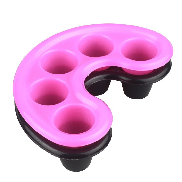 Manicure five-finger foam hand bowl soft...