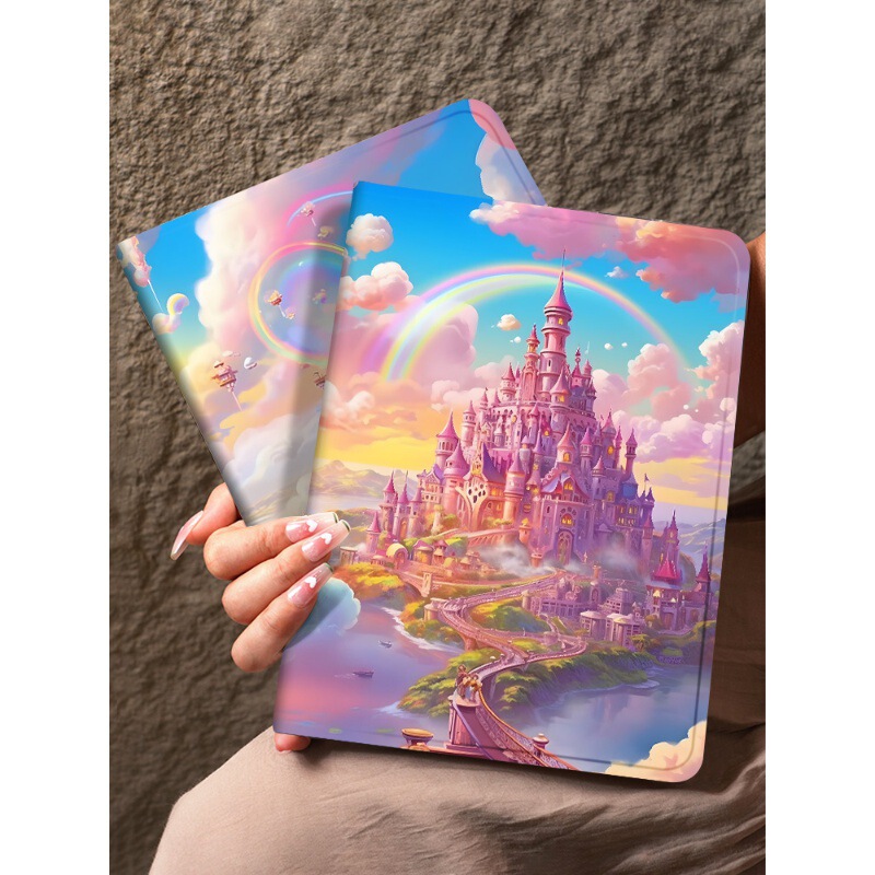 Applicable to ipadAir4 tablet protective case ipad Apple cartoon 10 pencil slot pro11 lightweight mini6 all-inclusive