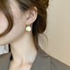 Asymmetrical small retro earrings, simple and elegant design, internet celebrity