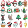 Fluorescence Christmas set, 18 pieces