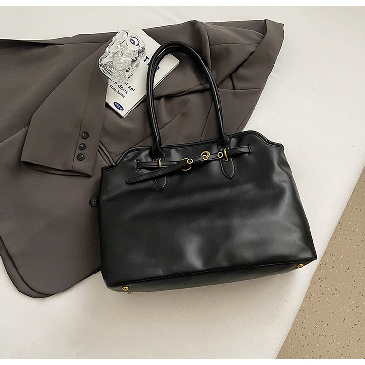 Bolsa de viaje de peluche esmerilada 2025 nuevo retro transfronterizo de gran capacidad de viaje de hombro bolsa