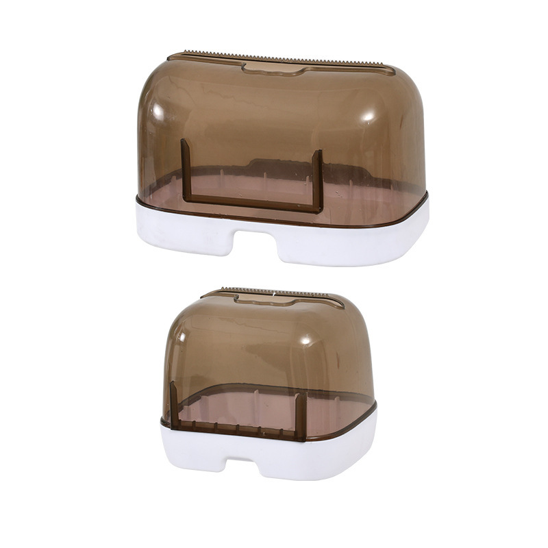 Caja de pañuelos para inodoros sin perforaciones, montada en la pared, inodoro para el hogar, soporte para rollo de papel higiénico, tubo para rollo impermeable de color sólido