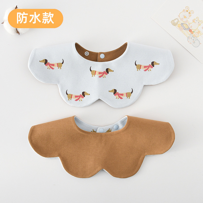 [방수면양면] 테디독+커피컬러