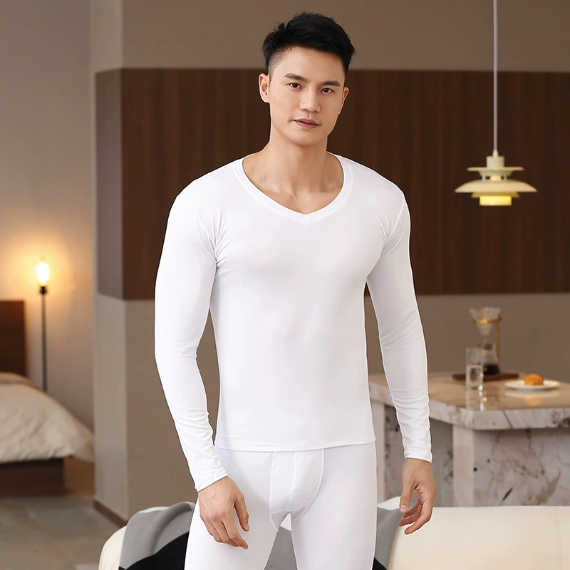 Keep warm set, cotton sweater, thermal underwear, thin base trousers