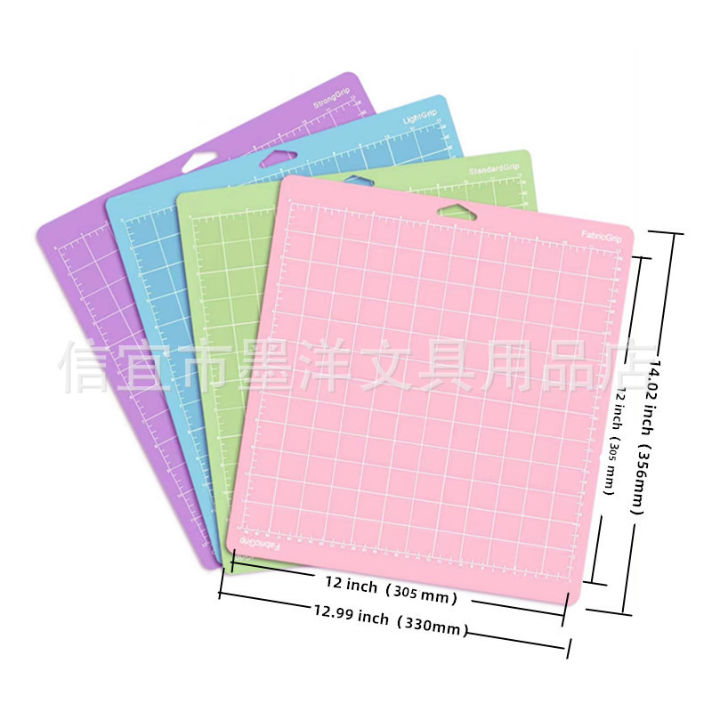 12*12 인치 [1 블루 1 그린 1 핑크 1 퍼플]]