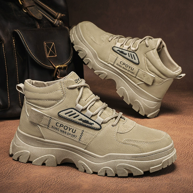 Модные дикие осенние новые наружные туристические кроссовки