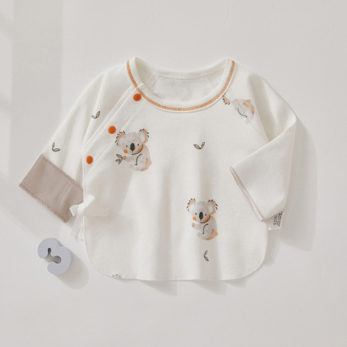 Newborn baby clothes pure cotton half-back baby type A newborn autumn clothes newborn baby clothes