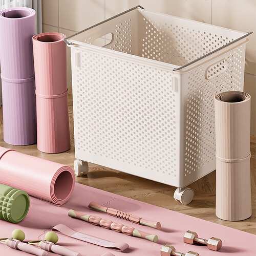 Storage box home storage snack storage box sports equipment yoga mat storage basket children's toy storage box