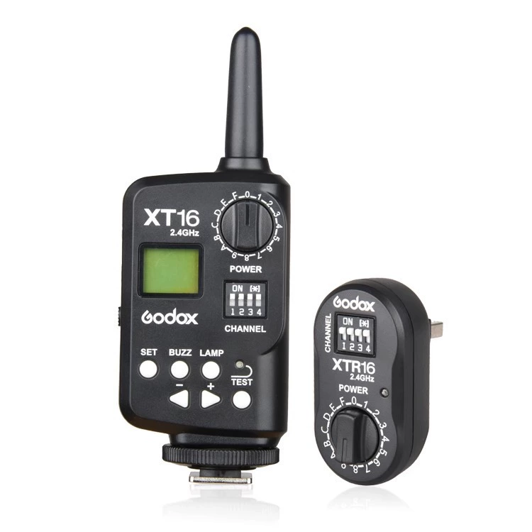 GODOX Godox XT-16 студийный свет для киносъемки, выносная вспышка с беспроводной регулировкой мощности, динамическое вспышечное устройство FT16 обновлённая версия