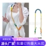 防丢撞色斜挎编织挂绳