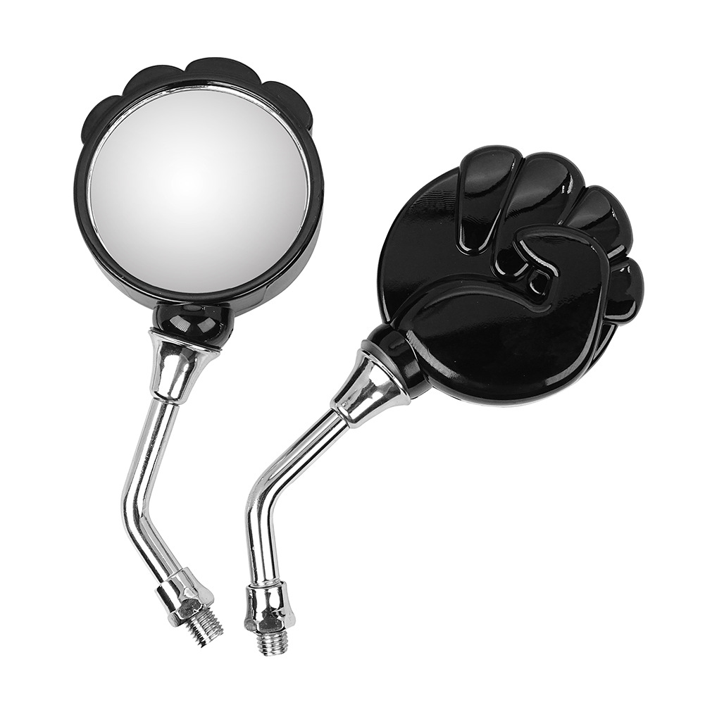 Electric Scooter Modified Reflector, Motorcycle Rearview Mirror, Scissor Hand V Gesture Reflector