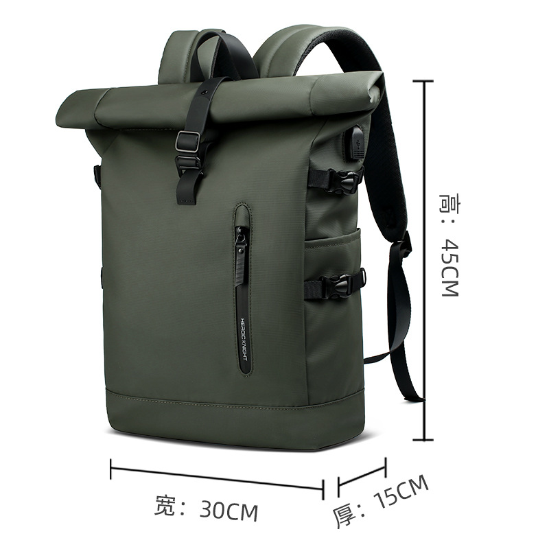 Mochila grande para hombre – impermeable, deportiva, viaje, portátil, uso diario, estudiantes