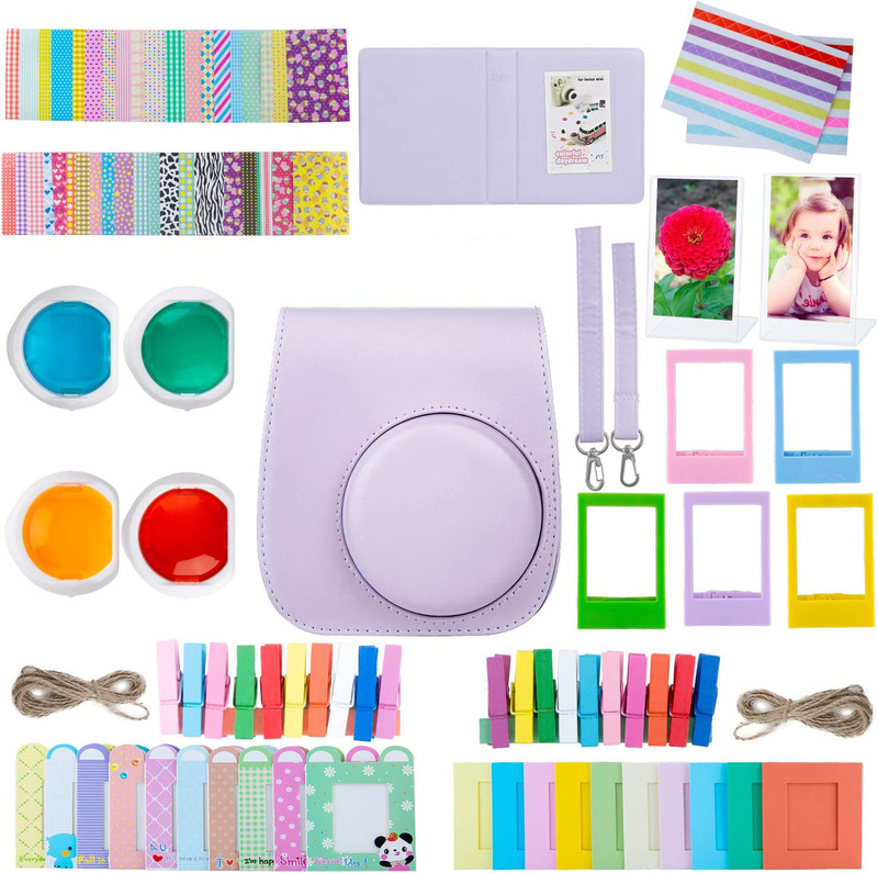 11-in-1 Fuji Polaroid instax mini12/11 suit accessories camera bag self-shooting Mirror album