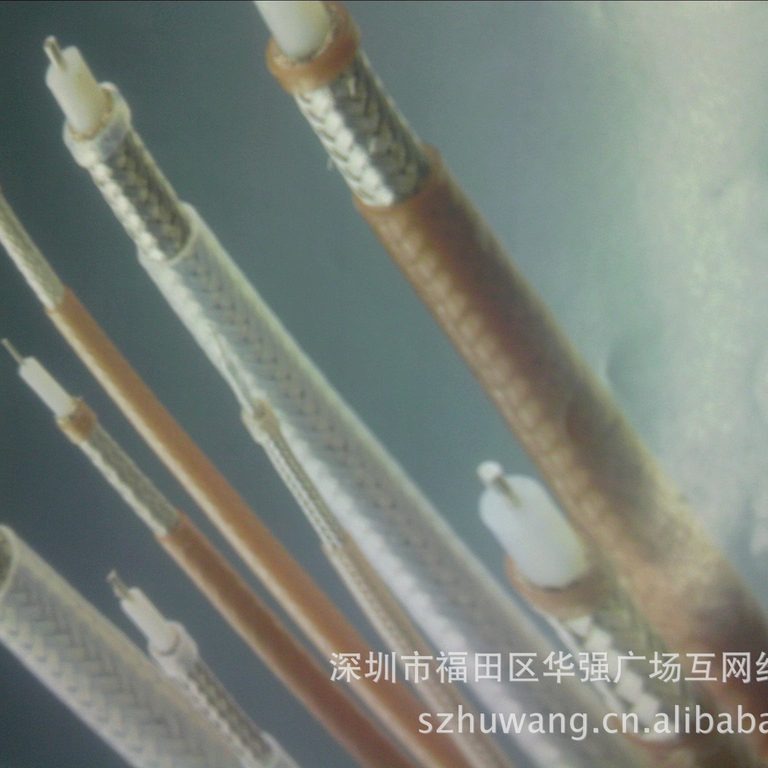 RG304 RG系列电缆50-5线缆 高温高频线缆MIL-C-17编织电缆