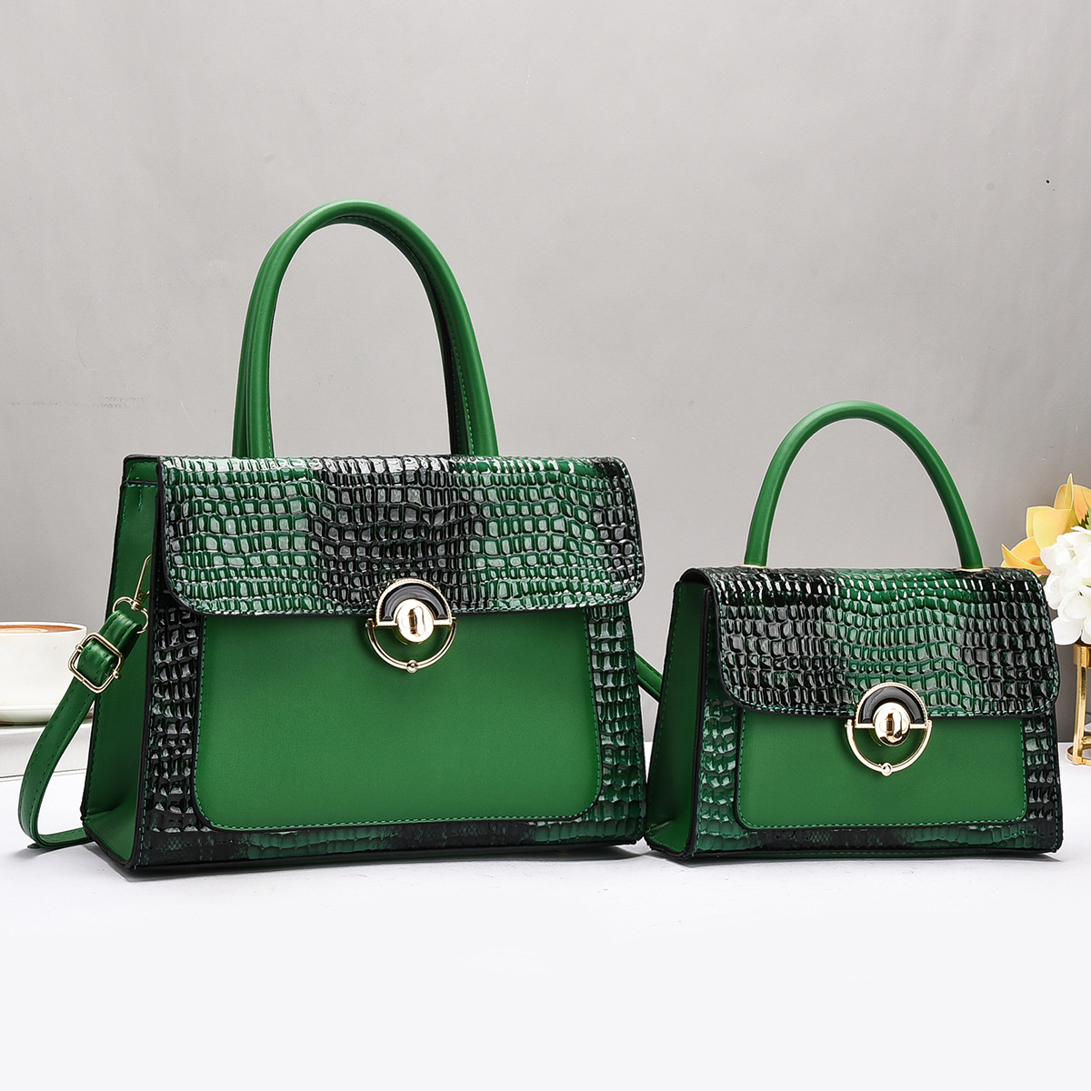 Bolso Tote coreano 2025 nueva bolsa de compras bolso de hombro de gran capacidad bolso de mamá de moda