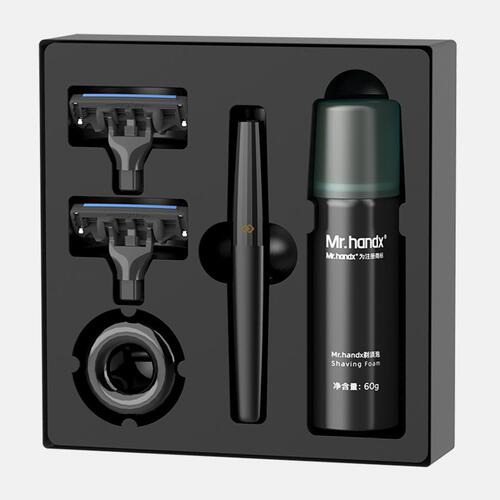 Youpin Huanxing manual razor set (5-layer blade) men's dad blade double-sided razor