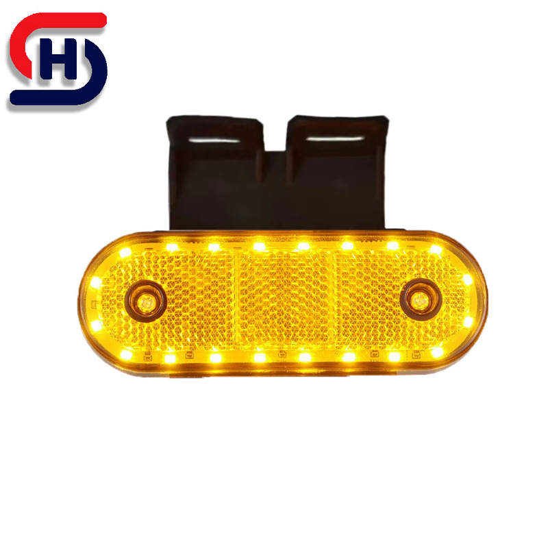 Lilai Cross-Border 12V24V Truck Oval Side Light Trailer Corner Light with Bracket Car Light Truck Side Light Lilai Cross-Border 12V24V Truck Oval Side Light Trailer Corner Light with Bracket Car Light Truck Side Light