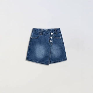 外贸儿童牛仔裙裤夏季时尚牛仔短裙女孩子经典洗水牛仔短裤裙批发