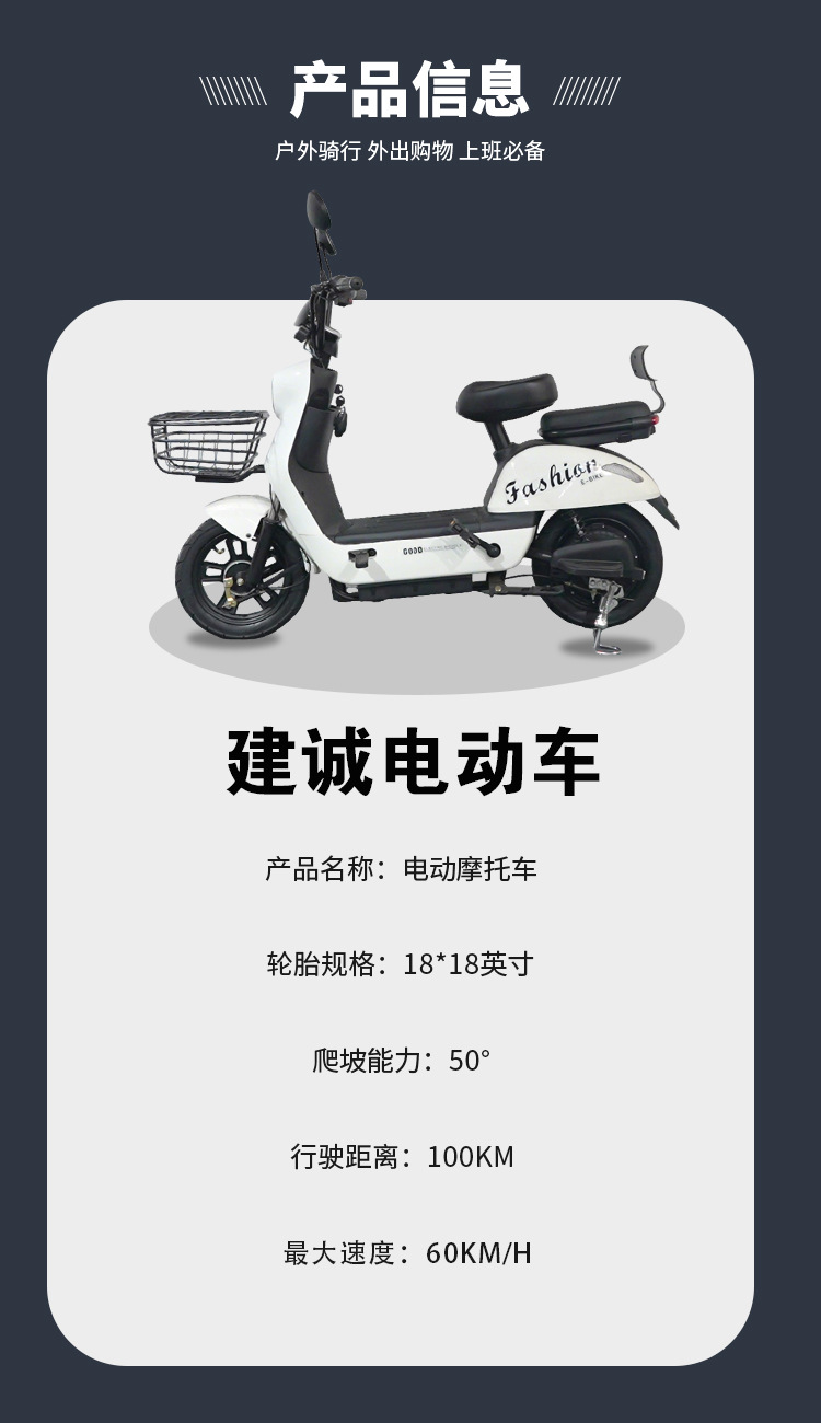 Two-wheeled Electric Vehicle, Adult Transport