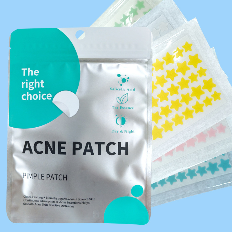 ACNE PATCH40贴星星痘痘贴可爱水胶体遮痕吸脓祛痘抗痘日夜双效贴|undefined