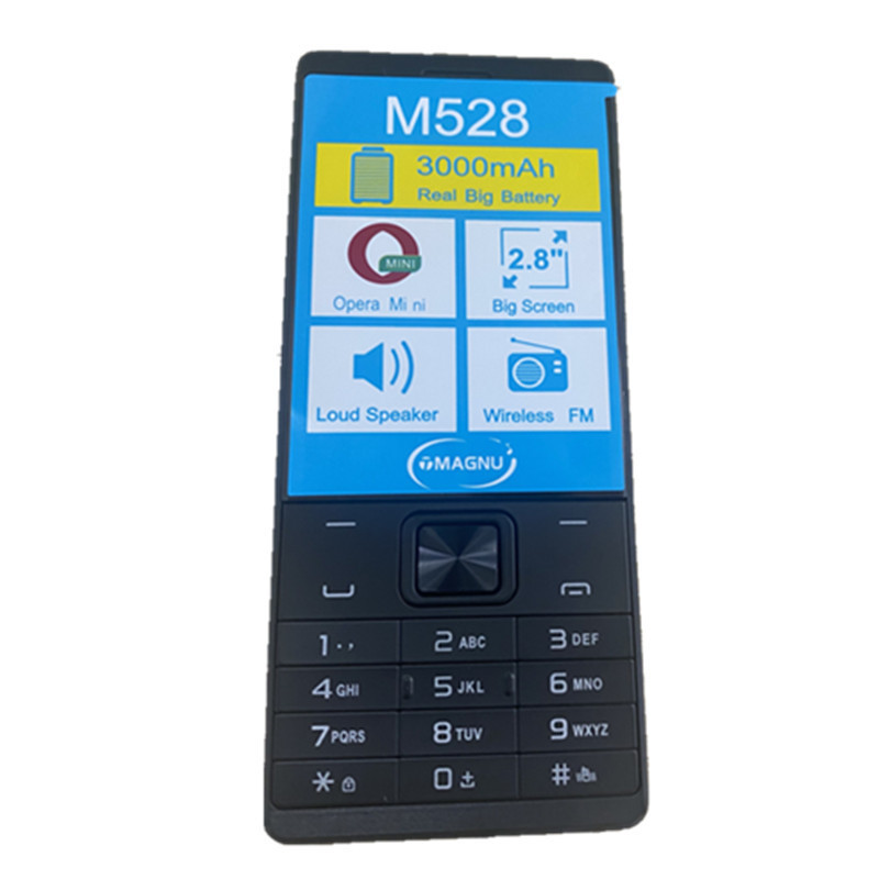 Cross-Border In-Stock M528 Mobile Phone with Whatsapp, Straight Keypad, Senior Phone, 2g Dual Sim, Student Foreign Trade Phone Cross-Border In-Stock M528 Mobile Phone with Whatsapp, Straight Keypad, Senior Phone, 2g Dual Sim, Student Foreign Trade Phone