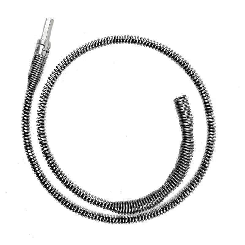 电钻式弹簧电机 家庭下水道堵塞清理工具电钻式 管道堵塞疏通管线