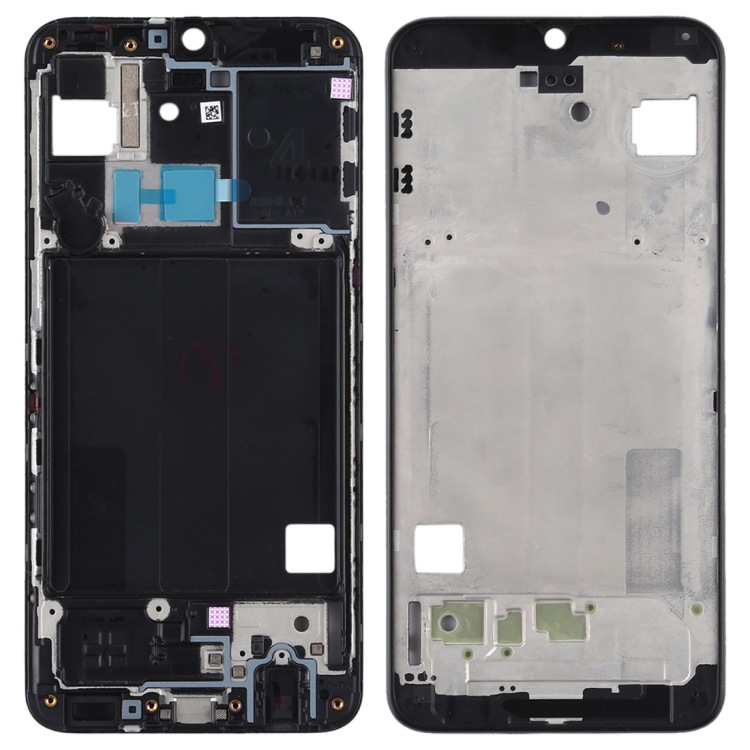 Aplicable a Samsung para Galaxy A40 LCD Front Frame / A Frame (Color: Negro) image 7