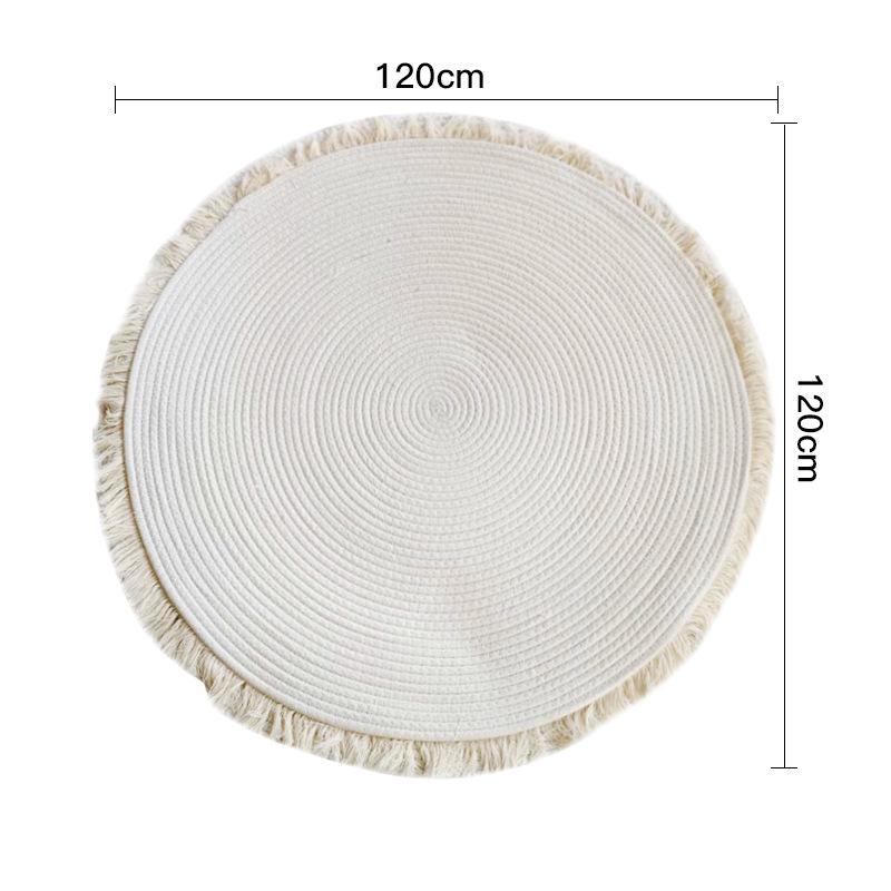 Alfombra redonda de estilo moderno para la entrada y la sala de estar, alfombra ovalada simple y ecológica antideslizante, alfombra para estudio fotográfico.