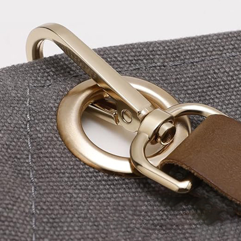 Delantal de lona gruesa de Amazon transfronterizo, peluquería con cordones cruzados, estilista, ropa de trabajo de peluquería, herramientas, delantal al por mayor