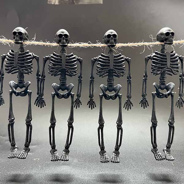 Halloween atmósfera diseño juguetes transfronterizo exclusivo fábrica directa vacaciones atmósfera juguetes cráneo conjunto de cuatro piezas