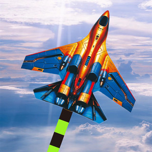 New Aircraft Kite Breeze Easy to Fly Children's Foreign Trade Fighter Bomber Invisible Aircraft Cross-Border Weifang Kite