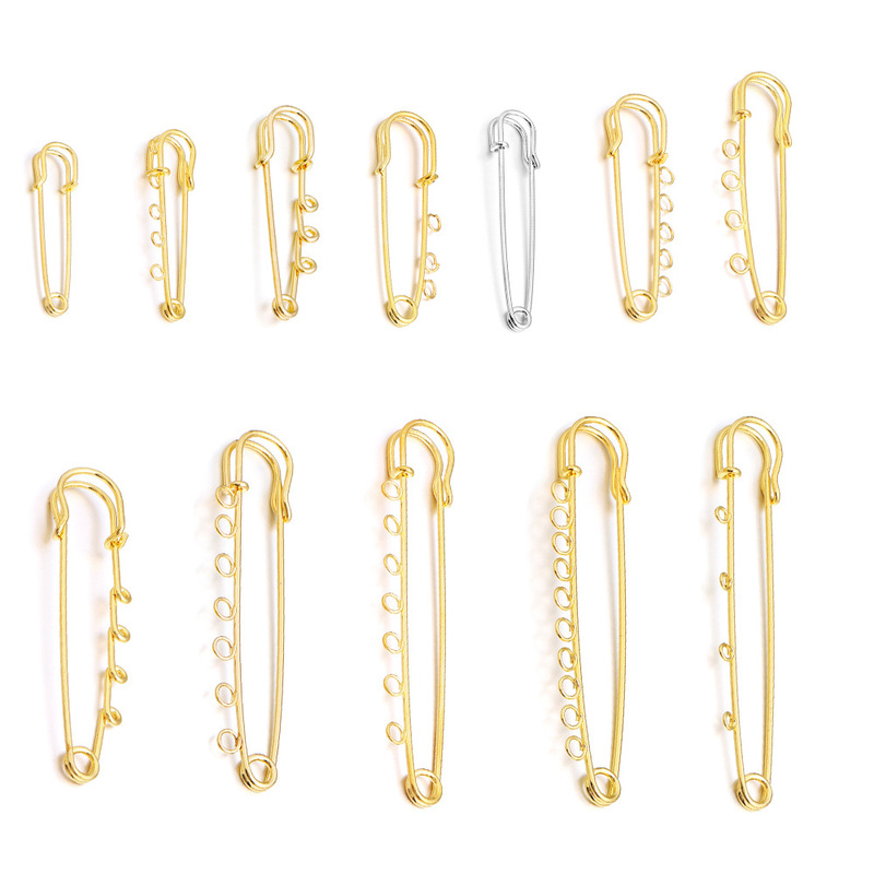 Pin Brooch Trousers Waist Anti-Exposure DIY Material Handmade Jewelry Corsage Sweater Pin Bottom Bracket Accessories