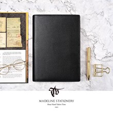 TIMEBOX 商务会议礼品牛皮书套式笔记本办公日本道林纸内芯可替换