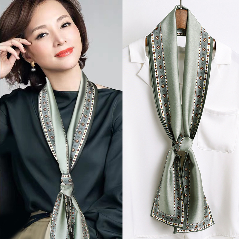 78 레트로 보더 그레이 그린